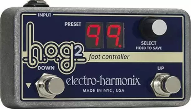EHX Electro Harmonix HOG2 Педальный контроллер HOG 2 Специализированный педаль-контроллер Electro Harmonix Гитарный эффектор Pitch Shifter Octaver [Предмет]