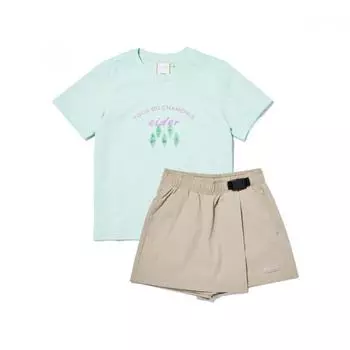 [eider] Детский комплект футболок с короткими рукавами Leaf Jwm23m01aw Apple/110