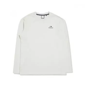 Eider Flash Hiker Long Sleeve Round T shirT Dmu22209c2 Light Grey/L