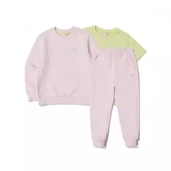 Eider Kids Essential Sweatshirt 3pcs Set Jup23251p1 Light Pink/120