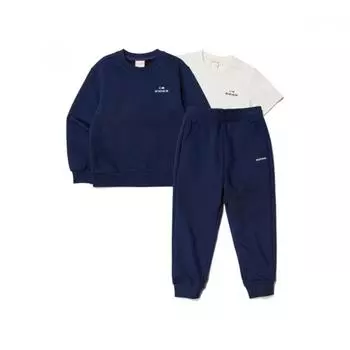 Eider Kids Essential Толстовка 3 шт. Комплект Juu23201n7 Deep Sea/120