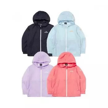 [eider] Kids Light Windbreaker Jacket Jms23182 Indian Pink/120