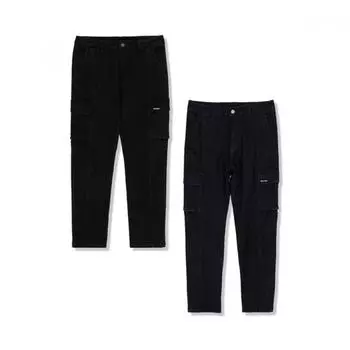 Eider Men S baSic Denim Cargo pantS Dmu22344 Navy/M