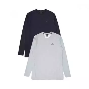 Eider Men S Kaiden Ice Long Round Tee Dmp22202 Cool Grey/M