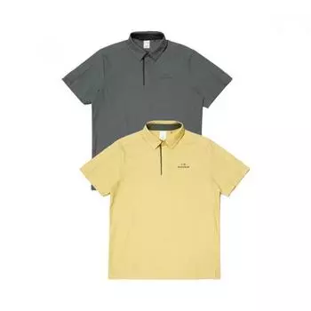 Eider Мужская футболка-поло с коротким рукавом SESSENTIAL Punching DMM24211 P GOLD/L