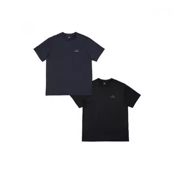 Eider Мужская футболка S Pop On, 2 шт., с коротким рукавом, круглая, DMM24298 Black/XXL