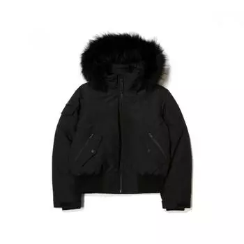 Eider Носить Чан Вон Ён Женский Пуховик Stooky Short с гусиным пухом Dww235511z TITANIUM BLACK/M