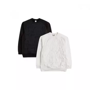 Eider Pipe Tube Down Sweatshirt Dmw22206 Vanilla/M