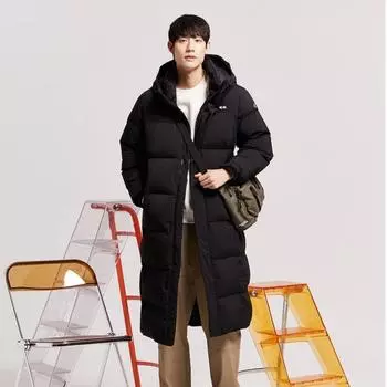 Eider Pop On Bench Пуховик средней длины Duw24585z1 Black/XS