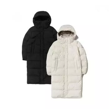 [eider] Public Pop Bench Duck Down Long Padding Duw23591 CREAM BEIGE/L