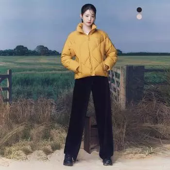 Eider Wear Jang Won Young Women S Fancy Wide pantS Dwu23368 Black/S