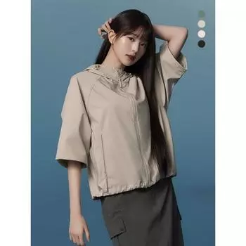 [eider] Wear Jang Won Young Women S Rain Night 3l Short Waterproof Jacket Dwm24167 Light Pink/S