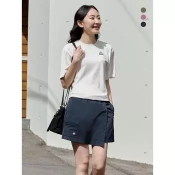 [eider] Women S Campack Wrap Skirt Dwm23313 Tar/67