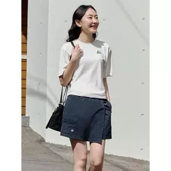 [eider] Women S Campack Wrap Skirt Dwm23313z8 Tar/67