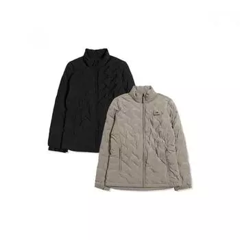 Eider Women S Pop Lightweight Lattice Tube gooSe Down Padded Jacket Dww22586 Dark Beige/S