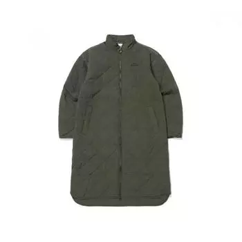 Eider Женская S Neo Beam стеганая длинная куртка с подкладкой Dwu23113k8 Dark Khaki/S