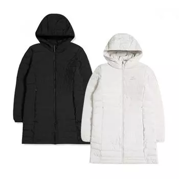 Eider Женская S Pop Легкая Труба Длинная Пуховая Стеганая Куртка Dww22584 Light Grey/L