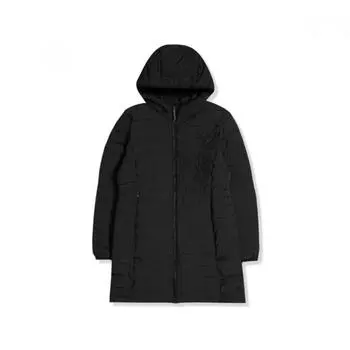 Eider Женская S Pop Легкая Труба Длинная Пуховая Стеганая Куртка Dww22584z1 Black/S