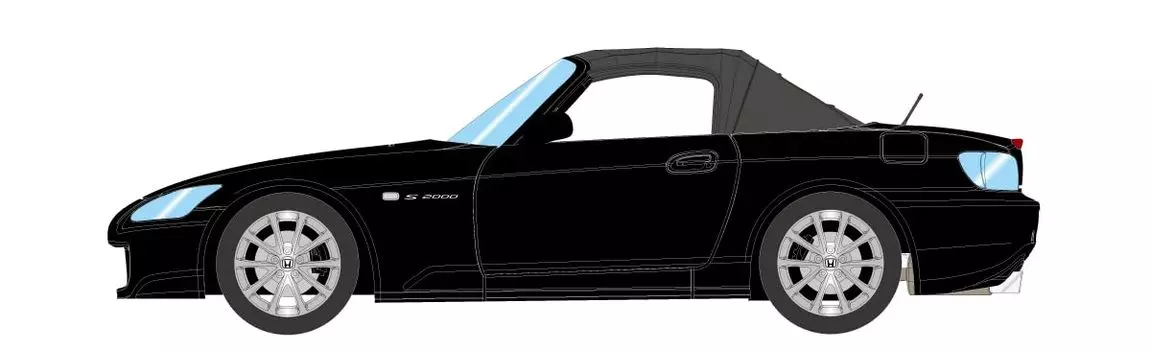 EIDOLON Honda S2000 2005 Berlina Black Готовый продукт 1/18 (АП2)