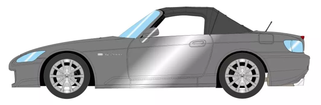 EIDOLON Honda S2000 2005 Moonrock Metallic Готовый продукт 1/43 (АП2)
