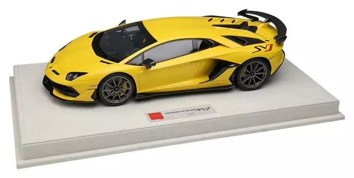 EIDOLON Lamborghini Aventador SVJ 2018 Pearl Yellow Finished Product 1/18 (Nileo Wheel) жёлтый