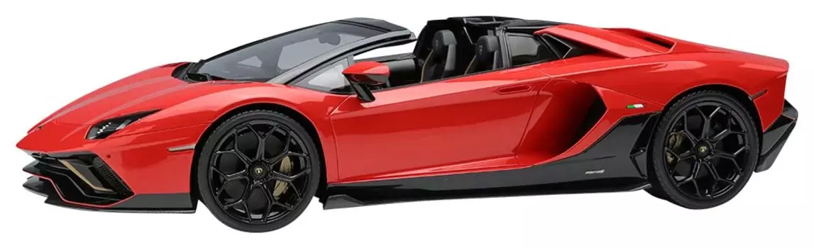 EIDOLON Lamborghini Aventador Ultimae Roadster 2021 Rosso Готовая продукция 1/18 LP780-4 (Колесо Лейриона) Марс/Черный чёрный
