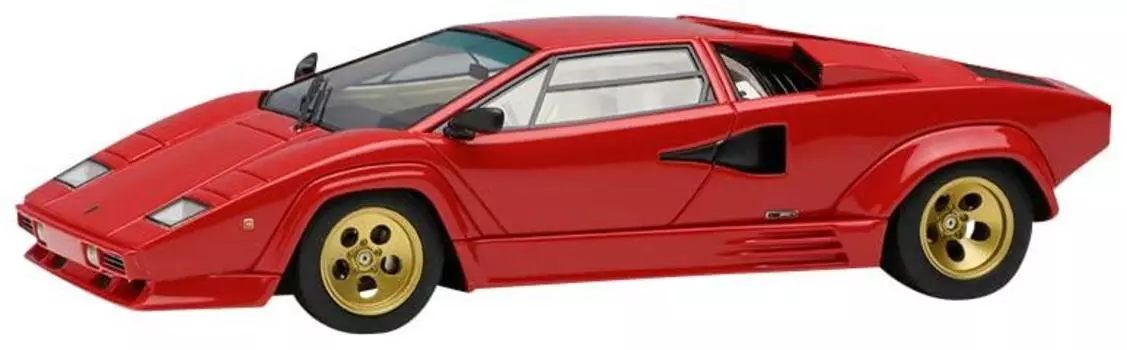 EIDOLON Lamborghini Countach LP5000 QV 1988 Красный Готовый продукт EM652A 1/43 красный