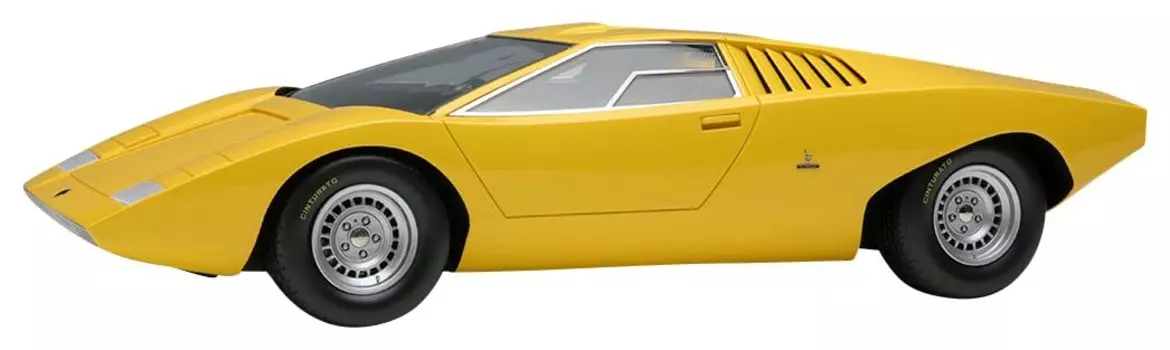 EIDOLON Lamborghini Countach LP500 Bertone Женевский автосалон 1971 г. Завершенная перепродажа продукта 1/18