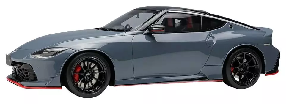 EIDOLON Nissan Fairlady Z Nismo 2024 Nismo Stealth Black Finished Product 1/18 Gray/Super