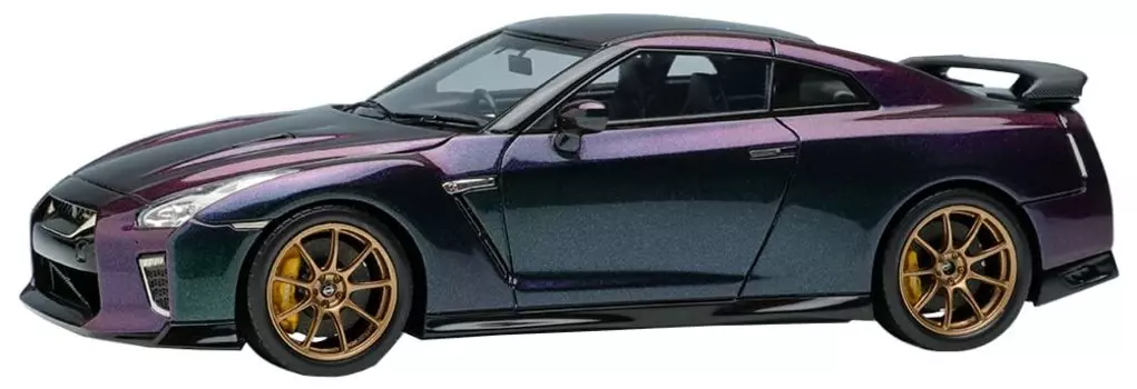 EIDOLON Nissan Premium Edition 2022 Midnight Purple Готовый продукт EM624B 1/43 GT-R T-spec