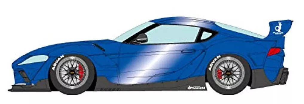 EIDOLON PANDEM GR SUPRA 2019 Candy Blue Готовый продукт 1/43 Ver.1 синий