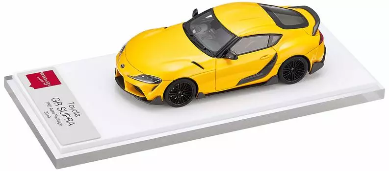 EIDOLON Toyota GR SUPRA 2019 TRD Package Lightning Yellow Готовый продукт 1/43