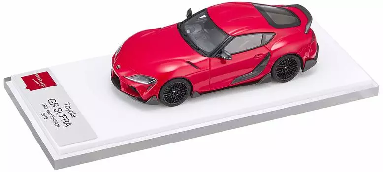EIDOLON Toyota GR SUPRA 2019 TRD Package Prominence Red Finished Product 1/43 красный
