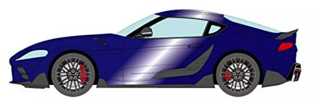 EIDOLON Toyota GR SUPRA 2021 TRD Package Deep Blue Metallic Готовый продукт 1/43