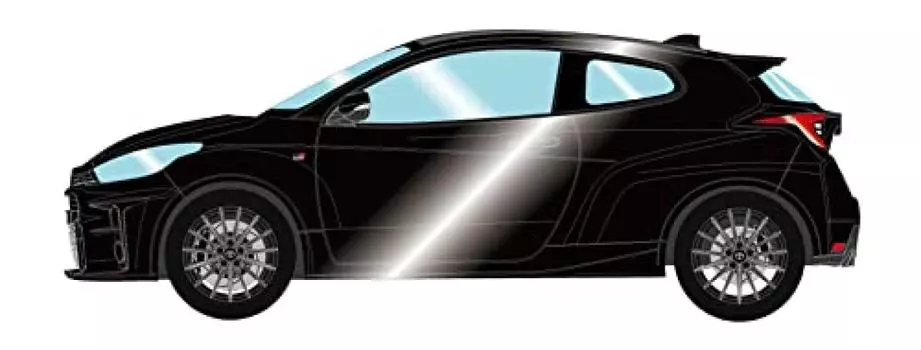 EIDOLON Toyota GR Yaris RZ 2020 Драгоценный черный жемчуг Готовый продукт 1/43