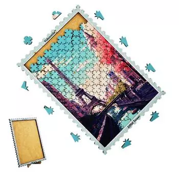 Эйфелева башня 115 деревянная головоломка самолет высокой сложности головоломка неправильной формы