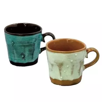Eight Kiln Hen Pair Mug