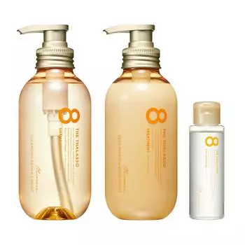 Eight The Thalasso Moist Shampoo Увлажняющий уход Мини Включен Ограниченный Набор Аромат Мимозы и Предварительный Шампунь