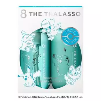 Eight the Thalasso Smooth Shampoo & Smooth Treatment Pokemon Design Special Kit
