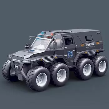 Eight Wheeled Off Road Vehicle Inertia Toy Car With Sound And Light Function