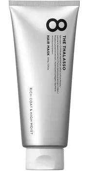 Eight Za Thalasso Увлажняющая маска для волос Rich Coat High Moist Serum, маска для волос с высокой концентрацией стволовых клеток, необработанный кератин, уход за поврежденными волосами, 200 г, один товар