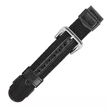 [Eikou] ремешок для часов maruman Нейлон/синтетическая кожа, сделано в Японии, черный, 20 мм, S-76/S 22025