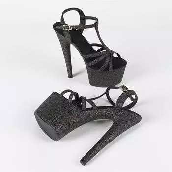 Eilyken Fashion Design Narrow Band Buckle Strap Sandals Women Stiletto Heels Extreme DanceShoes Sexy Wedding Banquet Pumps 35