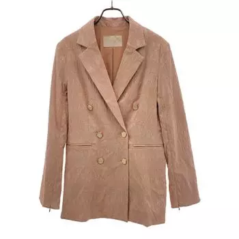 eimy istoire unused Floral double tailored jacket FREE Pink race Women Used