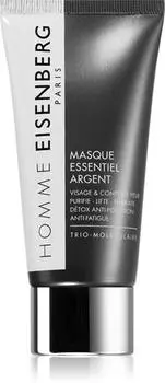 Eisenberg Men s Essential Mask Серебряная многофункциональная маска для лица и контура глаз TU прозрачный
