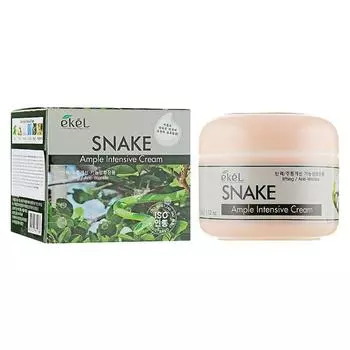 Ekel Ampule Intensive Cream Snake - Крем для интенсивного ухода за кожей лица one