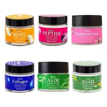 Ekel Крем для ампул 70мл (6 вариантов) #MAYU 1PCS