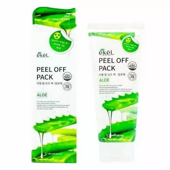 Ekel Peel Off Pack Aloe 180 мл 9375711, 1 шт., выбрать этот продукт