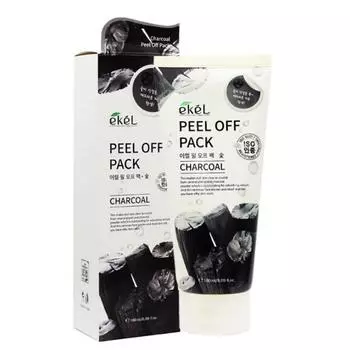 Ekel Peel Off Pack Charcoal 180g, 1 piece