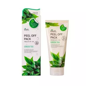 Ekel Peel off pack Зеленый чай One